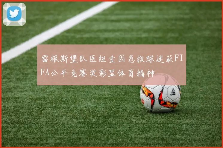雷根斯堡队医纽金因急救球迷获FIFA公平竞赛奖彰显体育精神